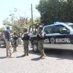 policia municipal y guardia nacional comala
