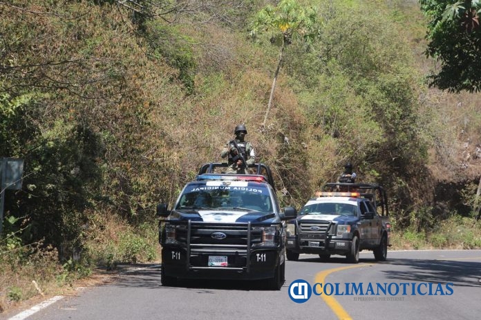 policia municipal y guardia nacional comala 2