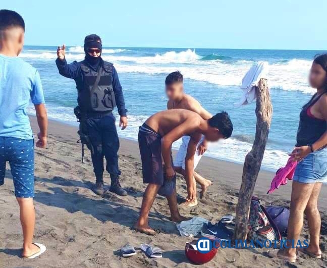 Autoridades piden a prestadores de servicios que se sumen a la vigilancia de las playas de Tecomán