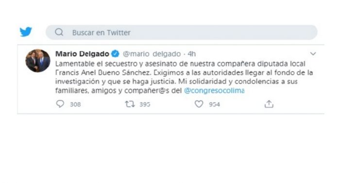 Congreso Federal condena el asesinato de Anel Bueno