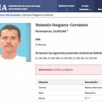 El Mencho DEA