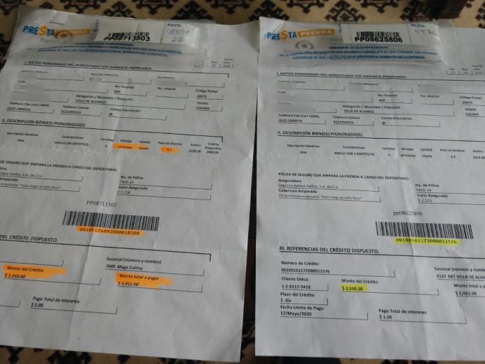 Empresa Presta Prenda de Banco Azteca y Elektra compra joyas robadas, denuncian 5