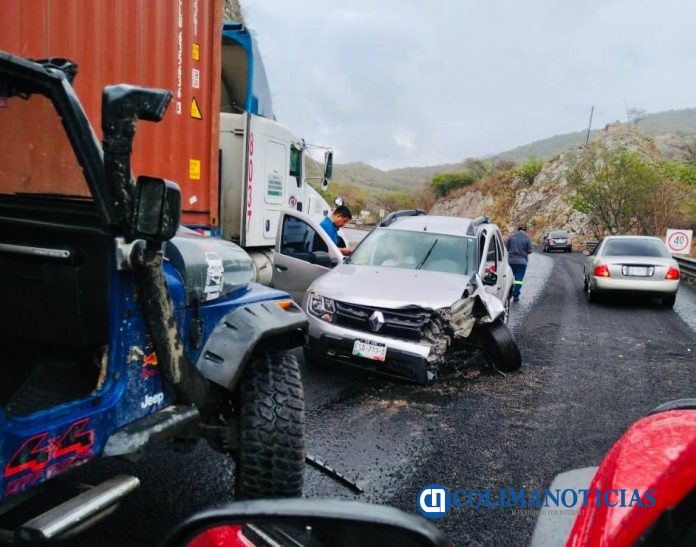 choque en autopista