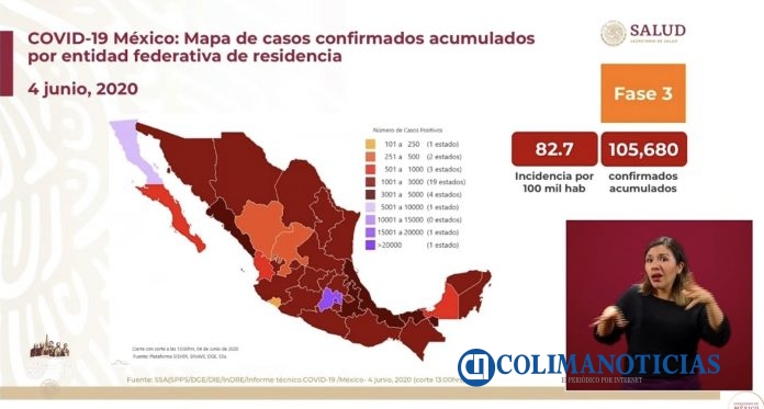 covid mapa