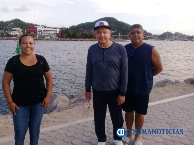 AMLO en Manzanillo