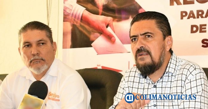 Lideres de SNTE Colima