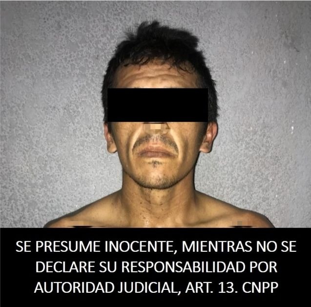 Policías estatales detienen a un sujeto por allanamiento de vivienda