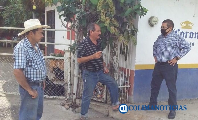 Recorre Alejandro Cárdenas zona rural para concientizar sobre medidas preventivas