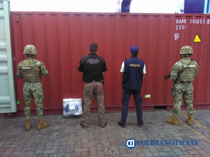 Semar refuerza revisión de contenedores en Manzanillo