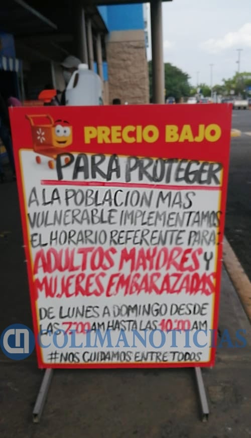 Walmart ofrece horario especial para proteger a la población más vulnerable