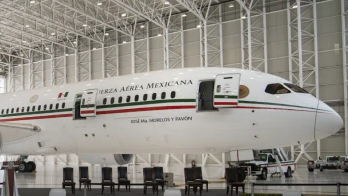 avion presidencial mexico