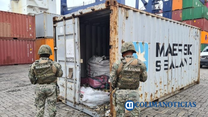 droga en puerto de manzanillo