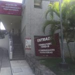 entrada consultorio covid