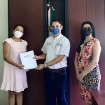 nombramiento a Mayra Gisela Santos Vidrio conalep manzanillo