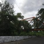 puente cielo nublado