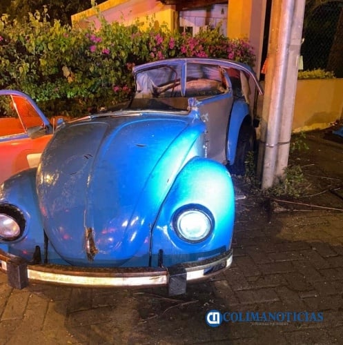 vocho accidentado