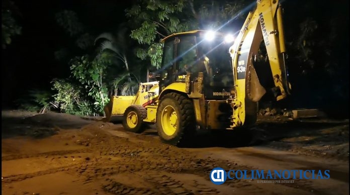 Ante destrozos por tormenta, apoya Virgilio con maquinaria