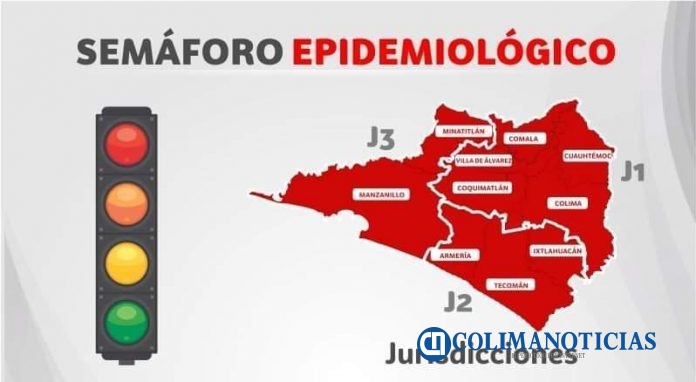 Colima no sale del rojo en semáforo epidemiológico Covid-19