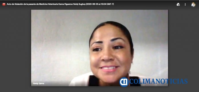 Egresada se titula con proyecto asesorado por dos universidades_Heidy Sughey Gama_