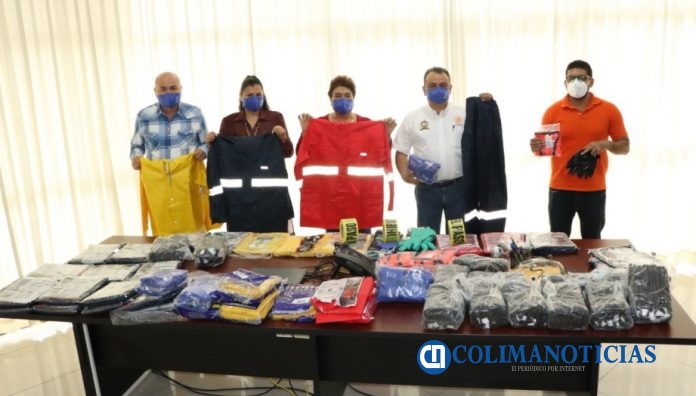 Entrega de equipamiento - Felipe Cruz