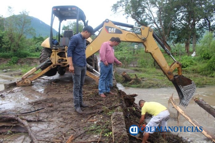 Gestiona el alcalde Carlos Carrasco construcción de nuevo puente en Las Conchas