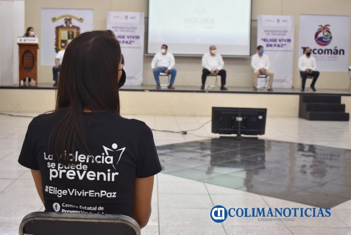 Gobierno Colima pone en marcha el programa Elige Vivir en Paz