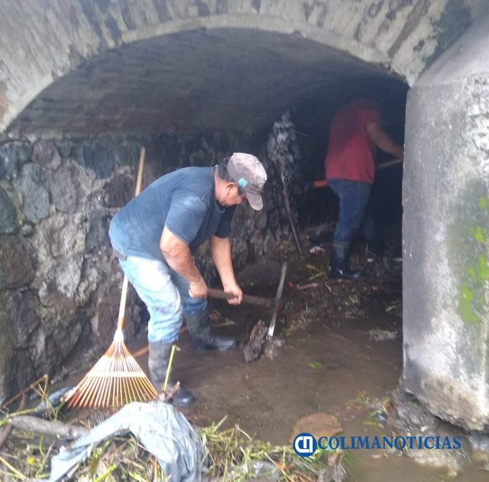 Limpieza de ríos, trabajo constante durante esta temporada de lluvias