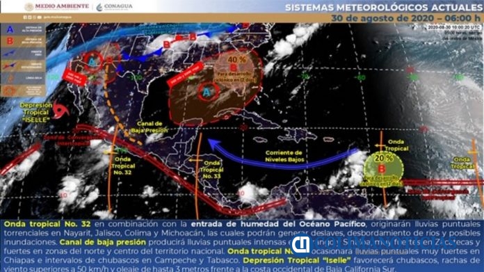 Onda Tropical en Colima