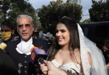 En plena pandemia, la hija de Alejandro Fernández contrajo matrimonio
