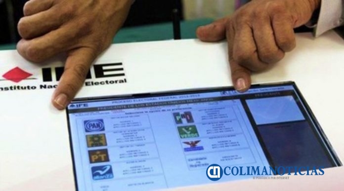 Realizó el INE simulacro de voto electronico en Colima