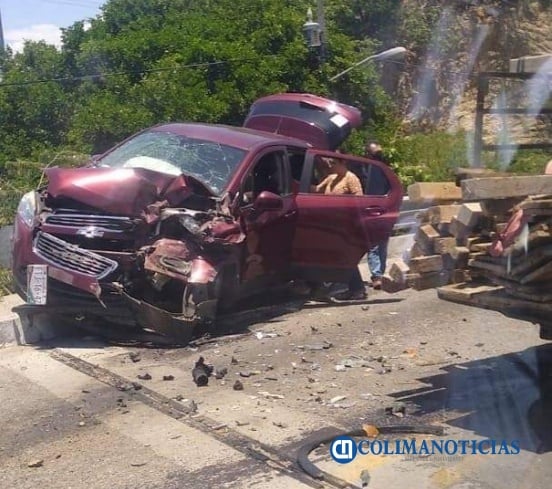 accidente en Barrio V