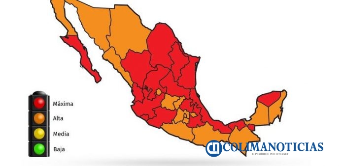 colima en semaforo rojo