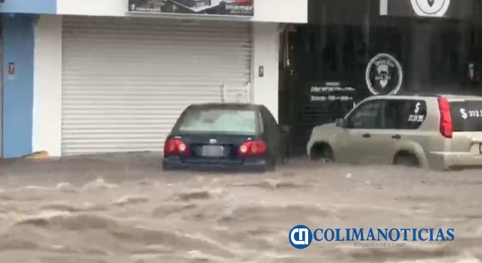inundaciones en Colima