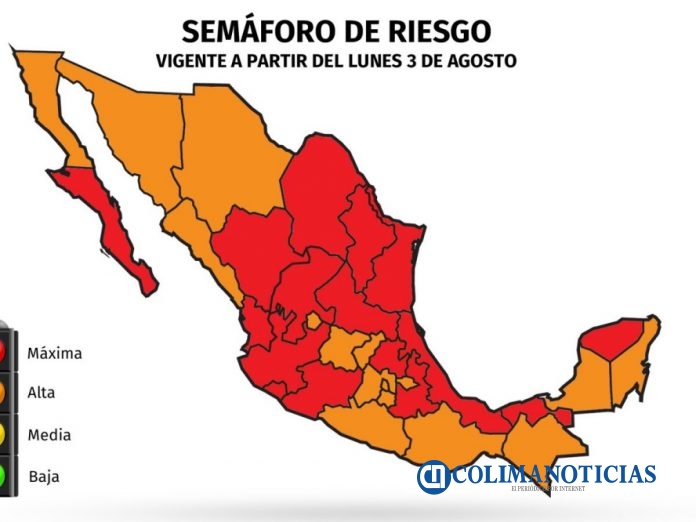 mapa mexico covid