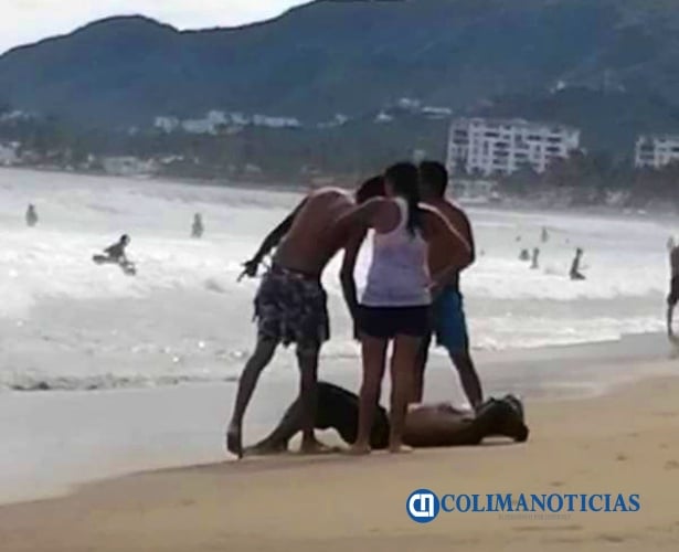 rescate en mar de manzanillo