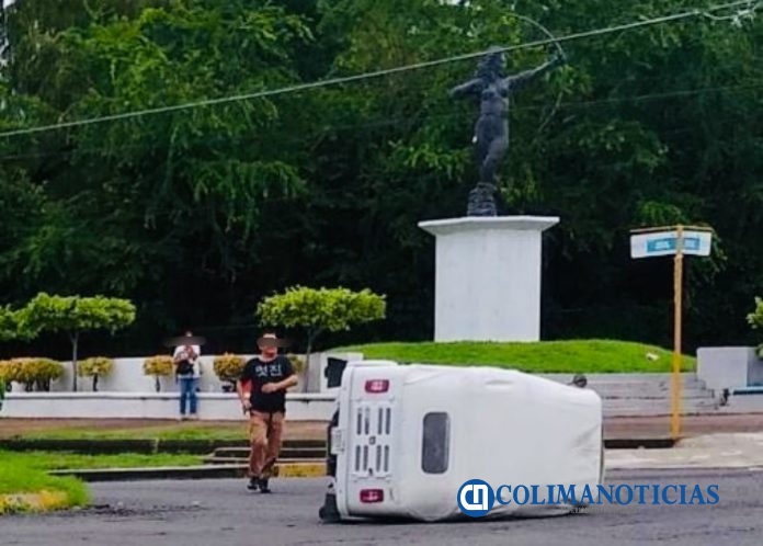 volcadura de mototaxi