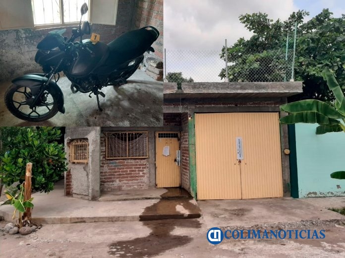 En cateo recuperan motocicleta robada