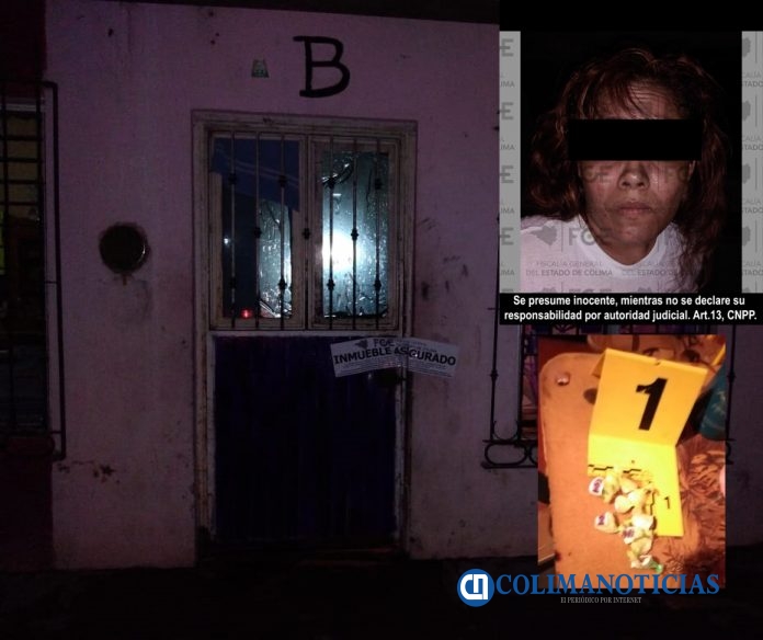 Fiscalía asegura droga y detiene a una mujer en cateo