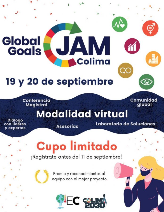 Global Goals Jam Colima busca que jóvenes diseñen proyectos innovadores de alto impacto social y ambiental