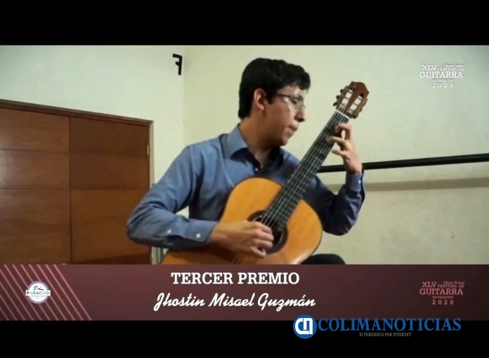 Misael Guzmán_Tercer lugar_Festival de guitarra de Paracho
