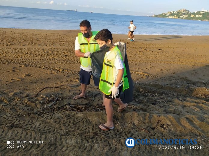 Realizan Jornada de limpieza en playas sindicato de la CROC54