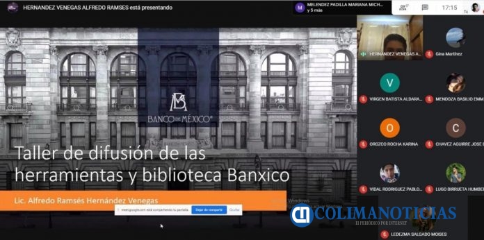 Taller de difusión de las herramientas y biblioteca Banxico