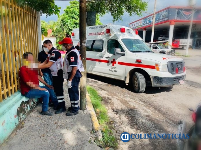 accidente de taxi deja lesionado