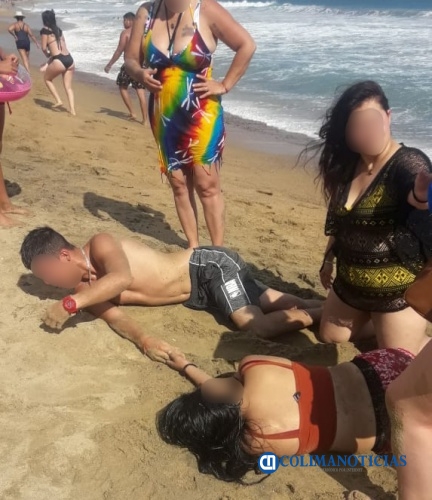 rescatados en playas