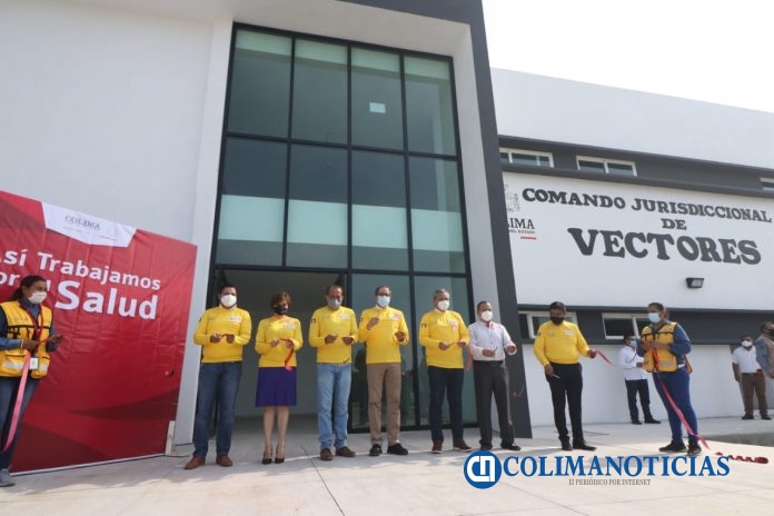 Entrega Gobernador edificio de vectores para la contención del dengue, zika y chikungunya