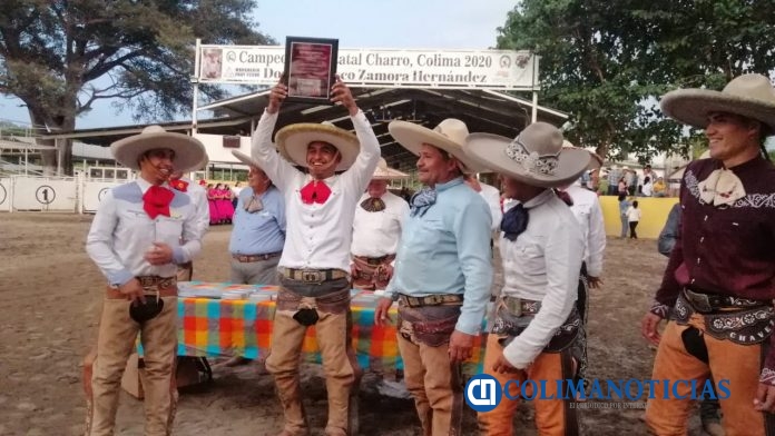 Hacienda El Alpuyeque es Campeón Estatal de Charrería 2020