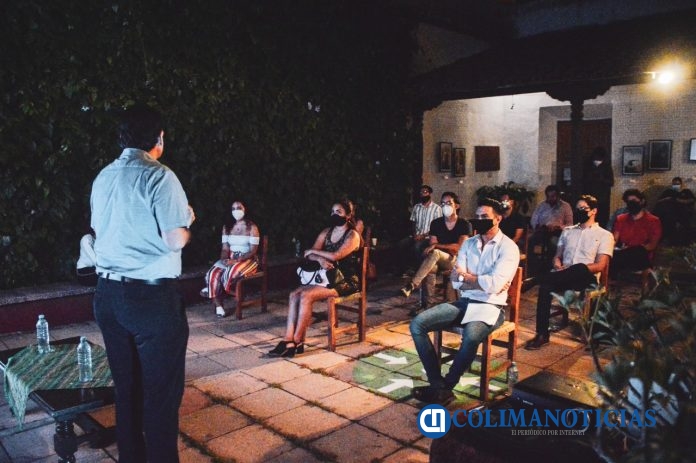 Locho Morán genera espacios de participación para las y los jóvenes colimenses