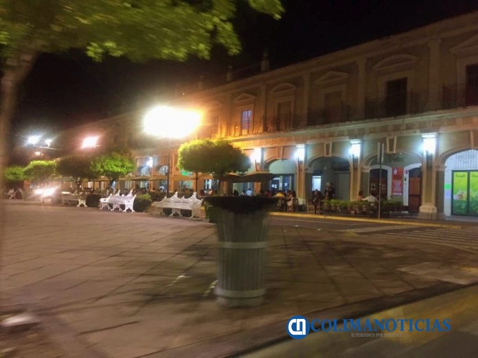 Negocios del centro noche covid