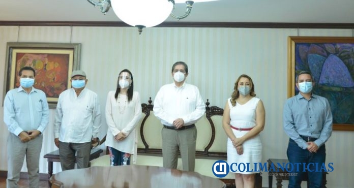 Realizan visita de cortesía al rector diputados del PRI