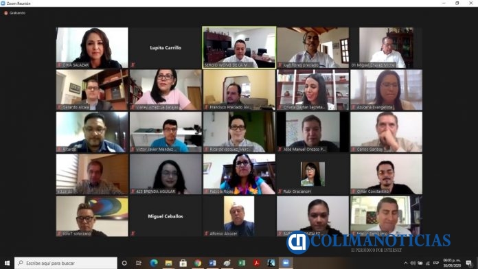 Rector participa en panel virtual de la FEUC_a